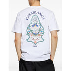T‑Shirt Hotel Emblem - Blanc