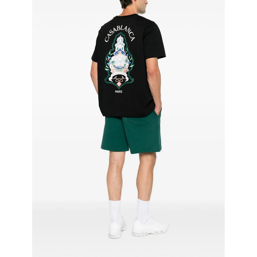 Camiseta Hotel Emblem - Negro