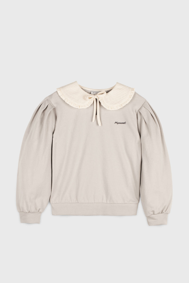 Sweatshirt À Col - Pierre