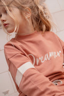 Sweatshirt Dreamer En Coton Bio - Old Punk Rose/Pierre