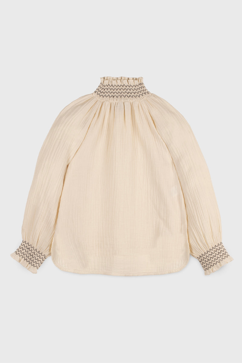 Blouse Bambula À Samock - Crème