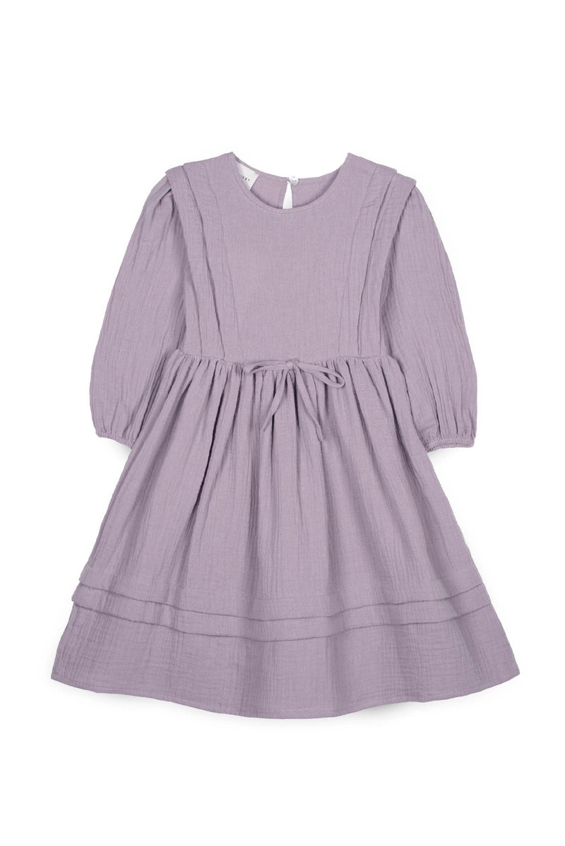 Robe En Mousseline - Mauve