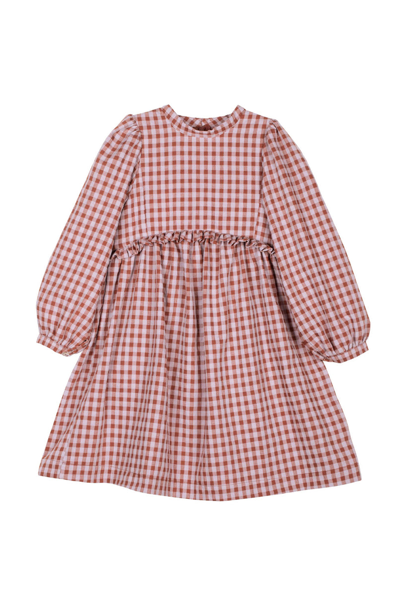 Robe Vichy - Bois Rose