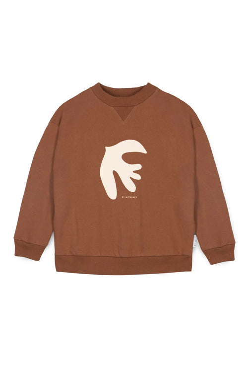 Sweatshirt Alex Bird - Brun