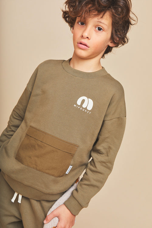 Sweatshirt Avec Logo Ciro - Vert