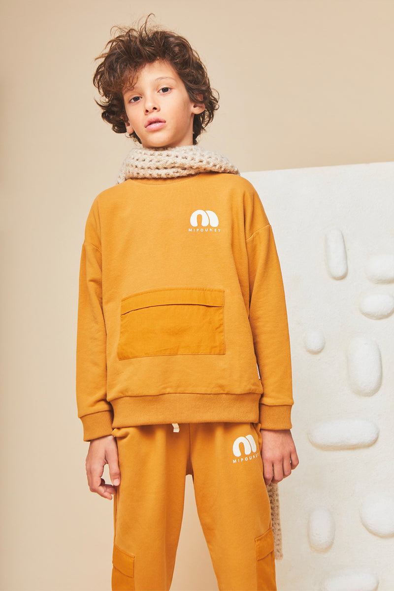 Sweatshirt Avec Logo Ciro - Caramel