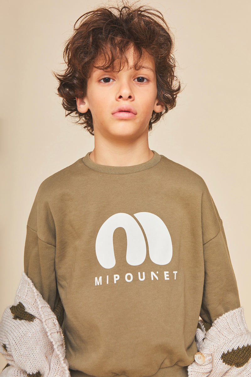 Sweatshirt Avec Logo Lena - Vert