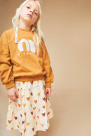 Sweatshirt Avec Logo Lena - Caramel