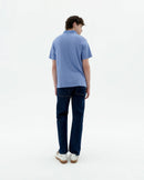 Polo azul claro hemp sostenible-3