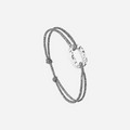 Gusset Bracelet - Glittery Anthracite