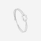 Lougre Bracelet - Glittery Silver