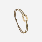 Cadene Bracelet - Glittery Black Gold