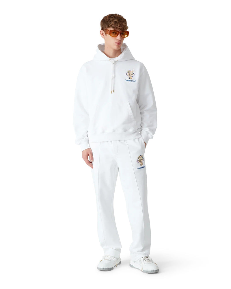 Hoodie Diamond Column - Blanc