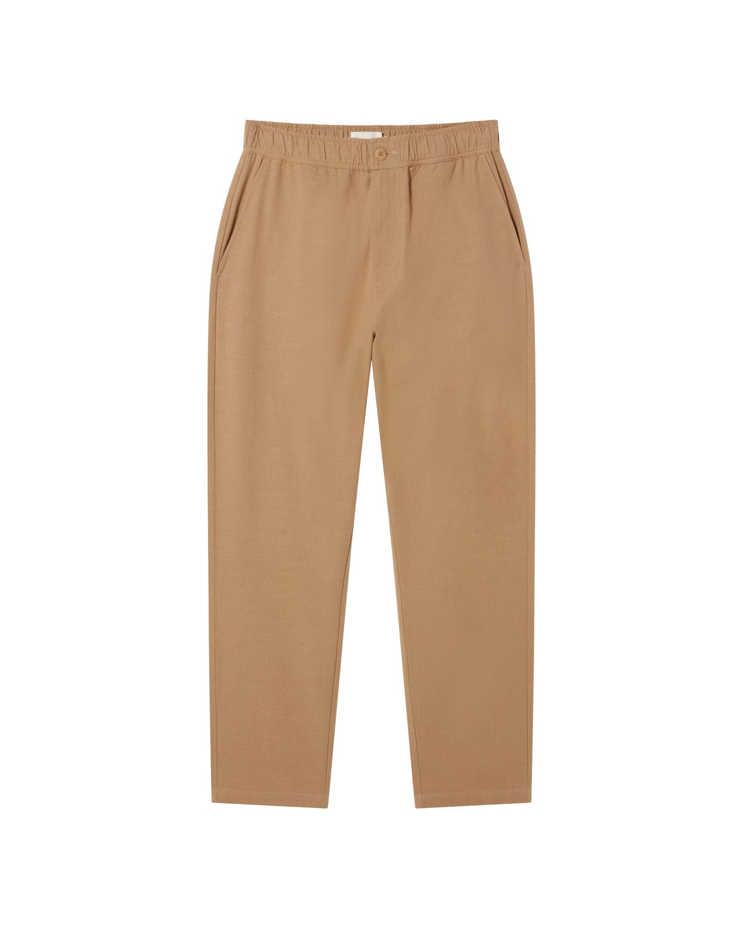 Pantalón camel Travel light sostenible  - silueta 1