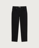 Pantalón negro 5 pockets sostenible -silueta 1