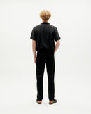 Pantalón negro 5 pockets sostenible -4