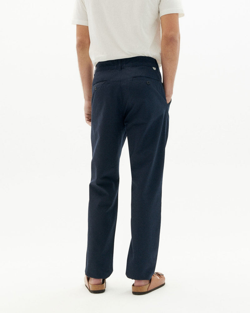 Pantalón navy Chino sostenible-3