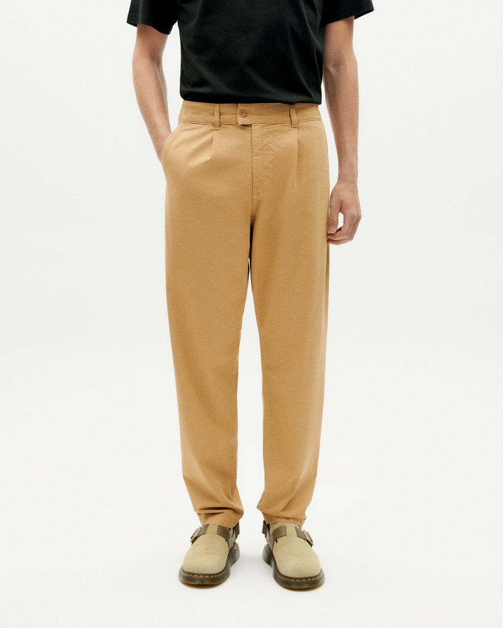 Pantalón Wotan sostenible camel -1