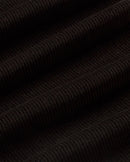 Pantalón negro pana Wotan sostenible - silueta 3