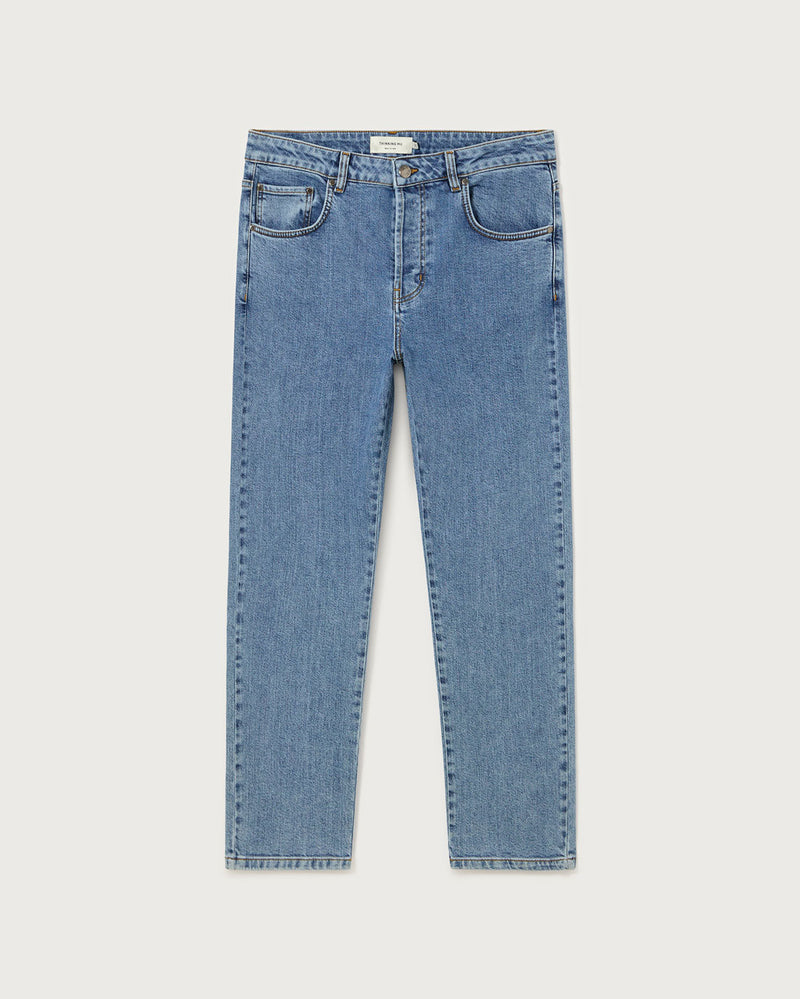 Jean Slim Bleu Clair À 5 Poches