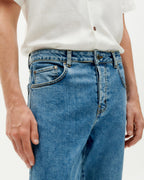 Pantalon 5 Poches Denim Clair