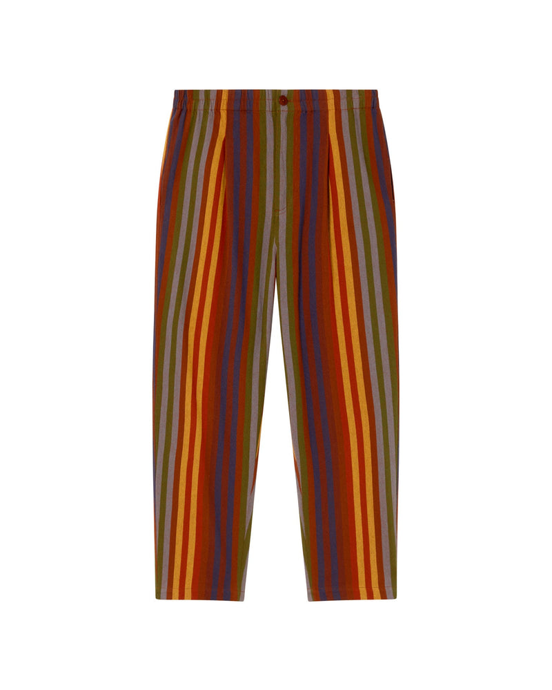 Pantalón multicolor rayas Luc sostenible - silueta 1