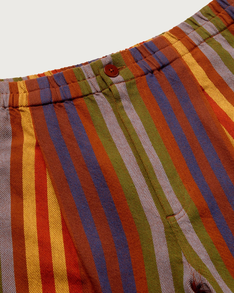 Pantalón multicolor rayas Luc sostenible - silueta 4