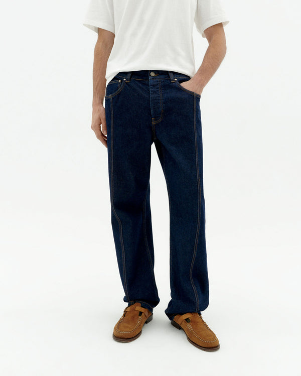 Rainn sostenible-1 medium wash denim pants