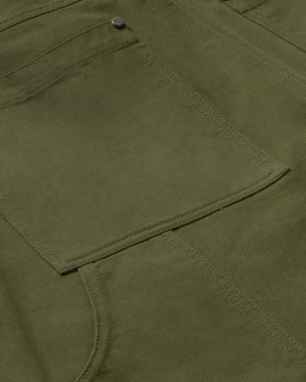 Pantalón verde Owen sostenible - silueta 2
