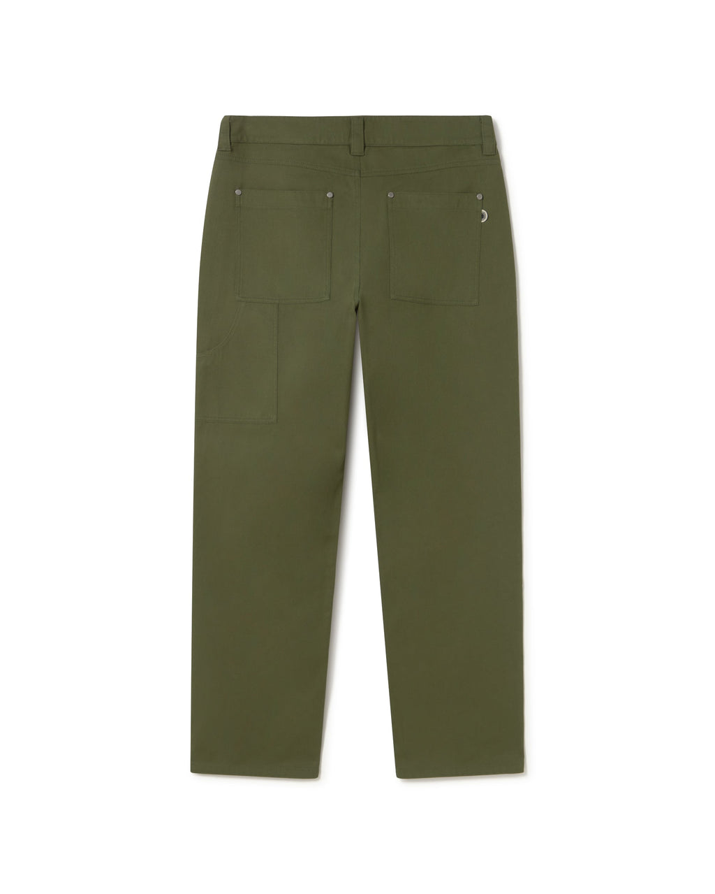 Pantalón verde Owen sostenible - silueta 3