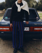 Sustainable Marc Tottenham striped loose trousers - Edit