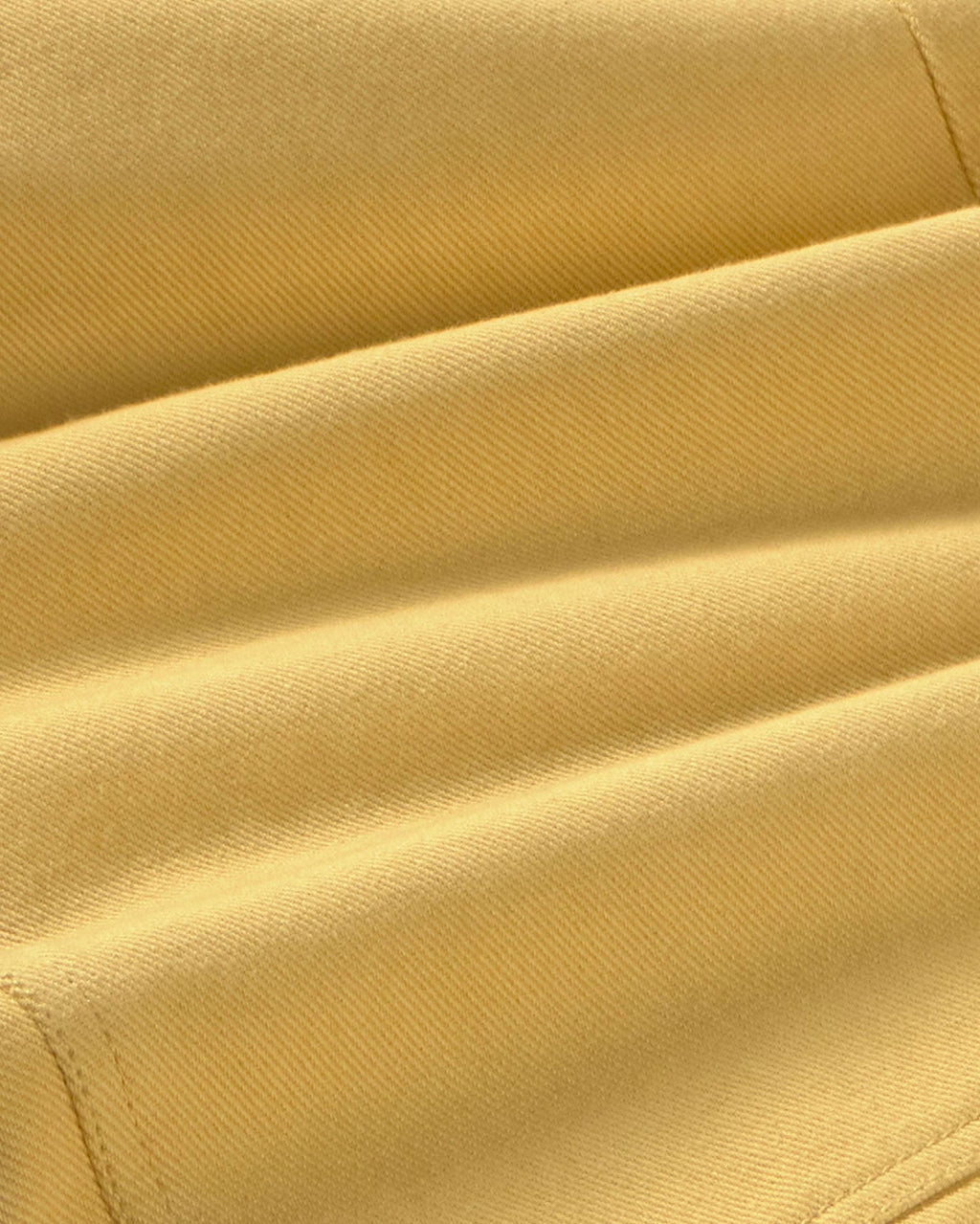 Pantalón recto amarillo Stan sostenible silueta - 2