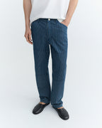 Pantalón recto rayas tinte natural Stan sostenible - 2