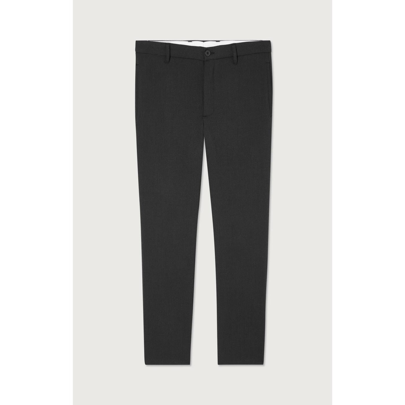 Straight-Leg Trousers - Carbon Marl - Men