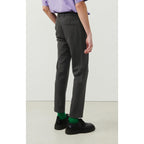 Straight-Leg Trousers - Carbon Marl - Men