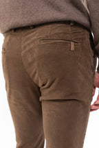 Pantalon Volta Chino Italian Pocket - Brun - Homme