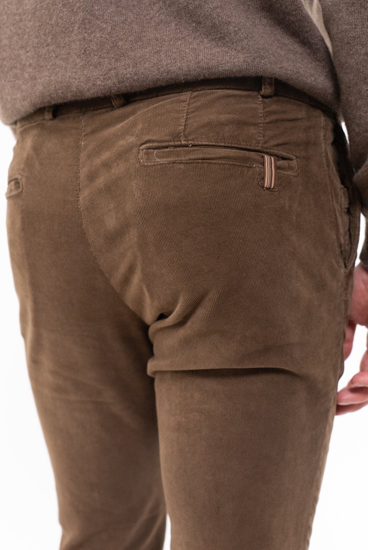 Pantalon Volta Chino Italian Pocket - Brun - Homme