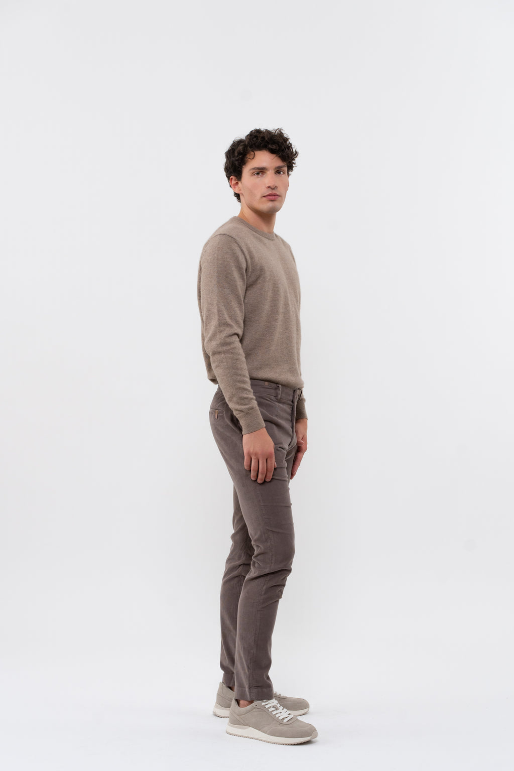 Pantalon Volta Chino Italian Pocket - Taupe - Homme