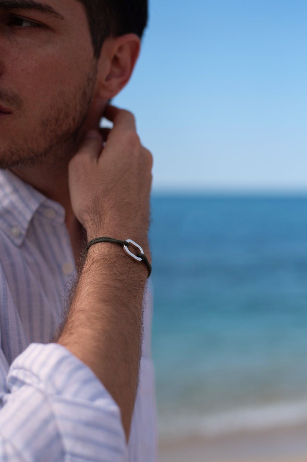 Bracelet Tige - Kaki
