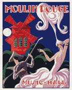 Peinture Par Numéros - Affiche Moulin Rouge - Music Hall