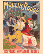 Peinture Par Numéros - Affiche Moulin Rouge - Nouvelles Montagnes Russes