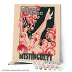 Peinture Par Numéros - Affiche Moulin Rouge - Mistinguett