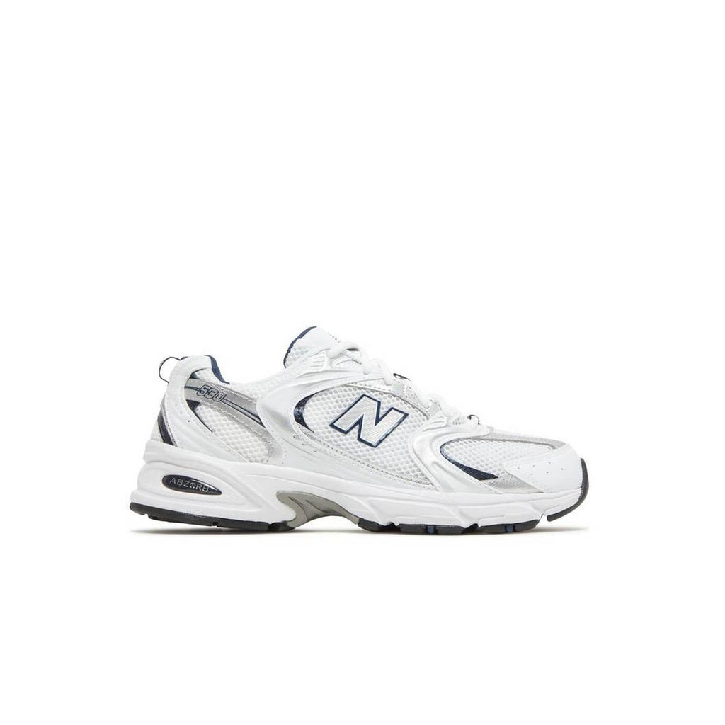 New Balance 530 White Silver Navy - Blanc