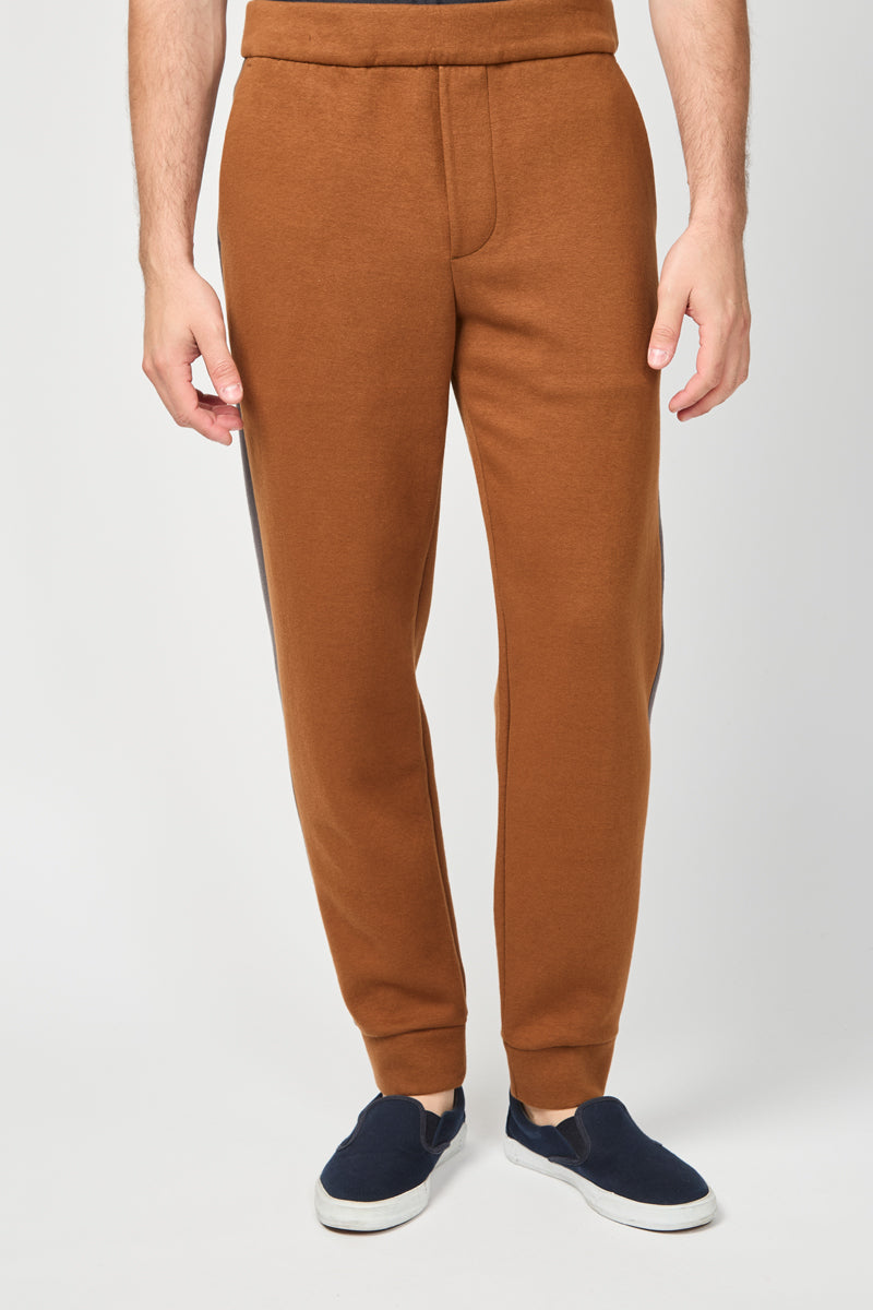 Pantalones de chándal colegiados - Blanco/Cadmio - Hombre