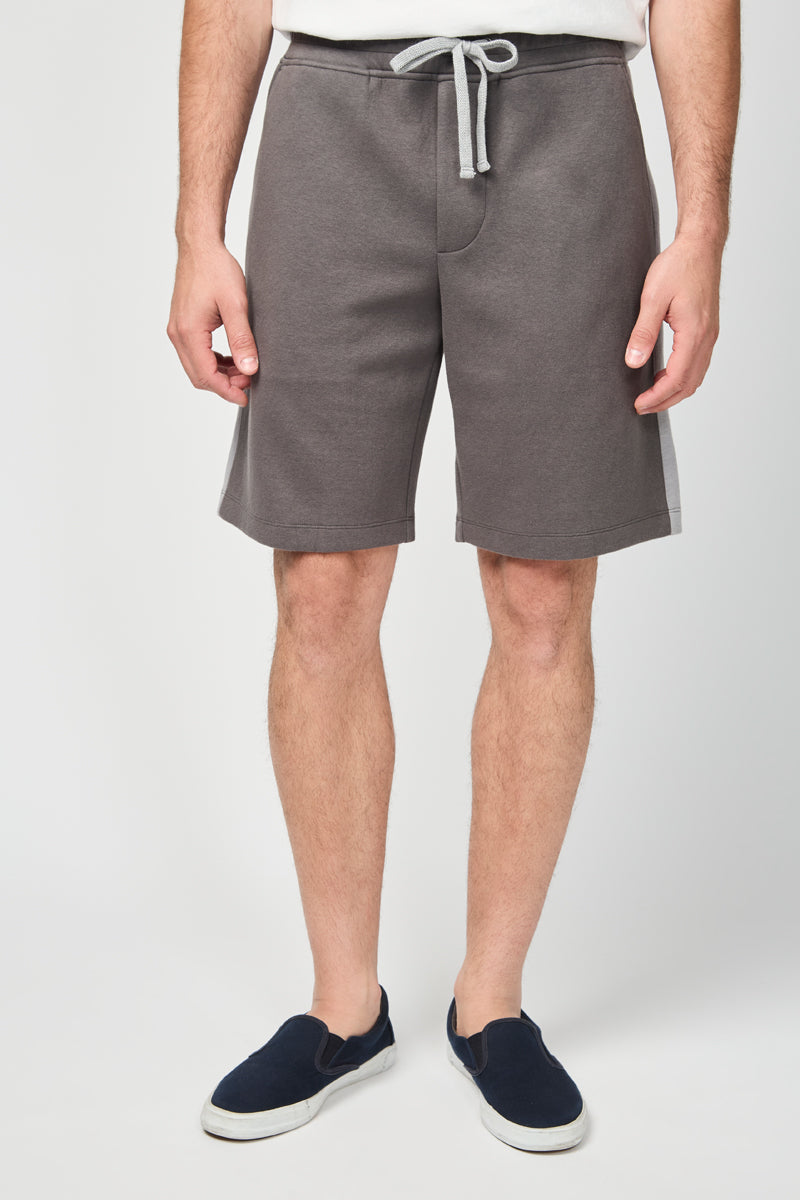 Recycled Double Knit Shorts - Camouflage/Silver - Men