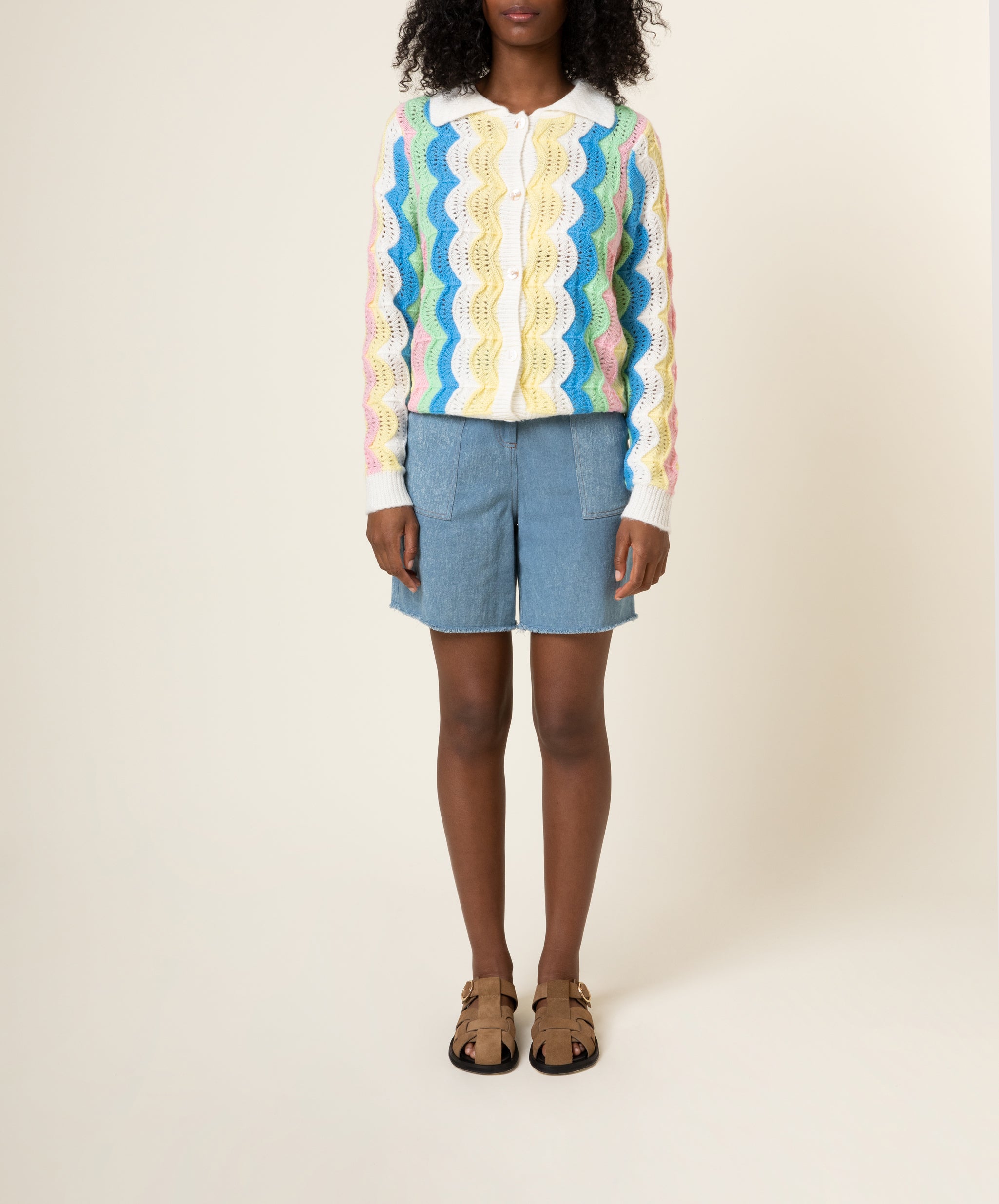 Sanoa Cardigan - Rainbow