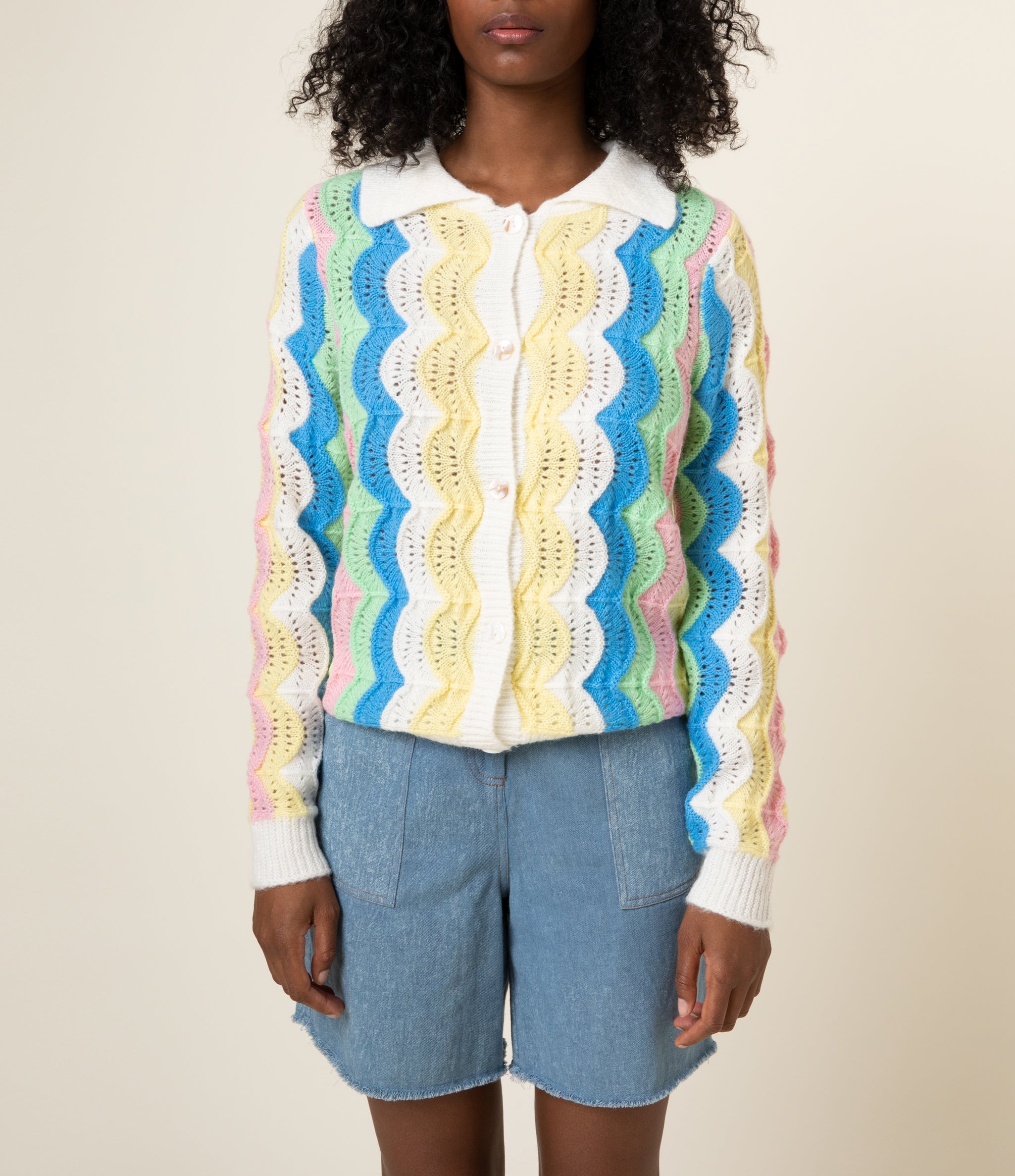 Sanoa Cardigan - Rainbow