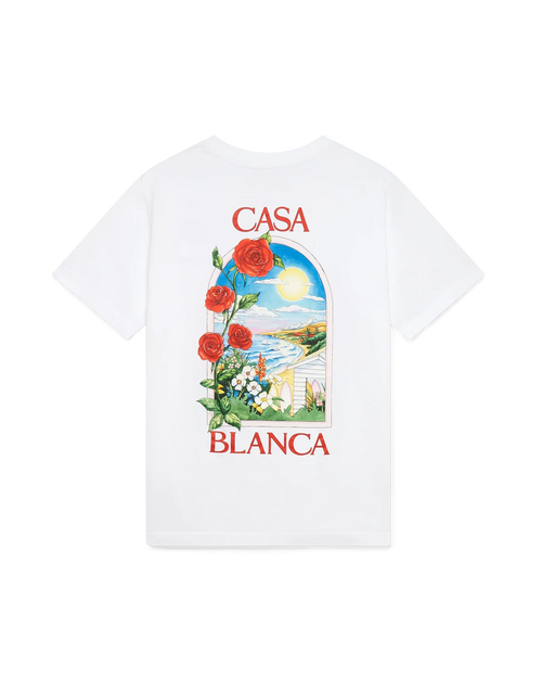 Casablanca Paris - T-Shirt LA Days - Blanc