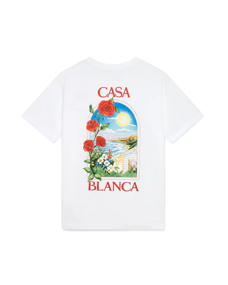 Casablanca Paris - T-Shirt LA Days - Blanc