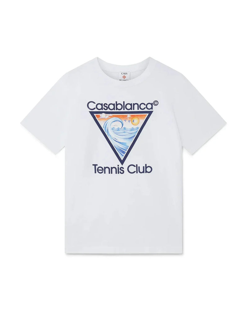 T-Shirt Tennis Club Icon - Casablanca Paris - Blanc